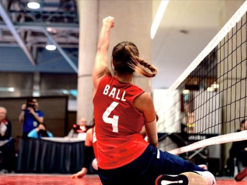Volleyball athlete's fitness is 7-day-a-week commitment - The San