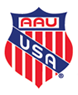AAU Volleyball Logo